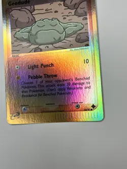 Pokemon💎Geodude Reverse Holo💎2003 Ex Dragon 55/97🌟Nintendo🌟Rare Card NM - Image 3