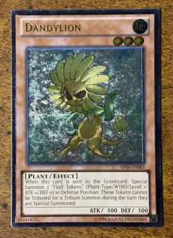 Yu-Gi-Oh TCG Dandylion AP04-EN001 Trading Card NM - Image 1