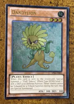 Yu-Gi-Oh TCG Dandylion AP04-EN001 Trading Card NM - Image 5