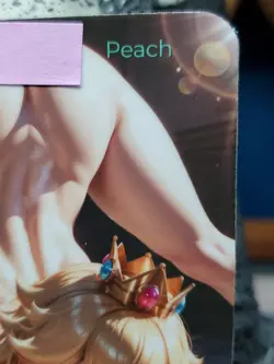 1/1 Only 1 Made Princess Peach Mario Spicy Butt Lonestar Customs Waifu Card - Image 2
