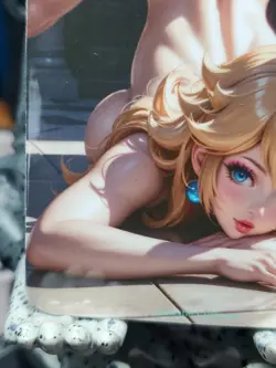 1/1 Only 1 Made Princess Peach Mario Spicy Butt Lonestar Customs Waifu Card - Image 4