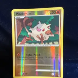 Mankey 112/147 Reverse Holo Supreme Victors Pokemon Card - Image 1