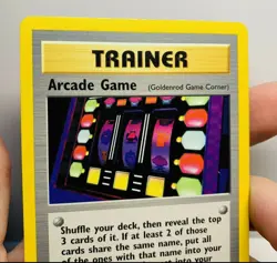 Arcade Game Trainer 83/111 Neo Genesis Pokemon Card NON-HOLO RARE WOTC - Image 3