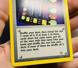 Arcade Game Trainer 83/111 Neo Genesis Pokemon Card NON-HOLO RARE WOTC - Image 4
