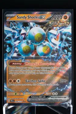 Sandy Shocks ex 056/131 Prismatic Evolutions Holo Pokemon Card TCG NM - Image 1