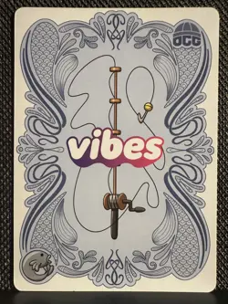 Vibes TCG Be A Lil Evil 2025 National NSCC Promo Pudgy Penguins Mantel Card - Image 2
