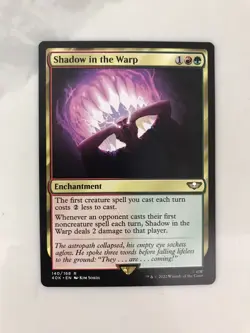 Shadow in the Warp MTG Magic the Gathering Card NM Near Mint Warhammer 40K - Image 1