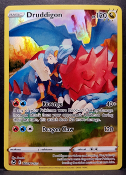 Druddigon TG09/TG30 Silver Tempest Full Art Pokemon Pokemon Card English NM - Image 1