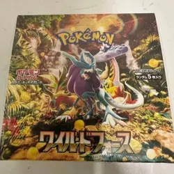 Pokemon Card Booster Box Wild Force sv5K Scarlet & Violet Japanese w/shrink - Image 1