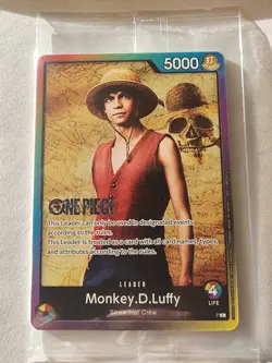 One Piece Card Game Monkey D. Luffy Promo Sealed Battle Pack Leader Kit Vol. 1 - Image 2
