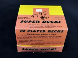 Super Deck CCG Lot Of 9 Starter Decks 1994 Super Hero Card Game TCG Card Sharks - Image 2