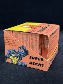 Super Deck CCG Lot Of 9 Starter Decks 1994 Super Hero Card Game TCG Card Sharks - Image 3