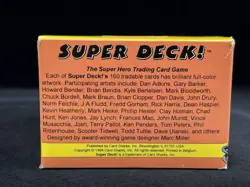 Super Deck CCG Lot Of 9 Starter Decks 1994 Super Hero Card Game TCG Card Sharks - Image 4
