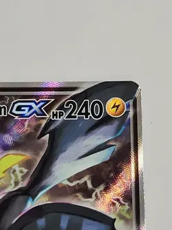 Pokemon Pikachu Zekrom GX Tag Team Full Art SM168 Black Star Promo Card - Image 3