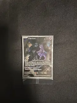 MEWTWO SVP 052 Scarlet Violet 151 Promo Illustration Rare Pokemon Card SEALED - Image 2