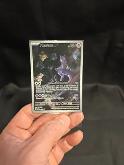 MEWTWO SVP 052 Scarlet Violet 151 Promo Illustration Rare Pokemon Card SEALED - Image 4