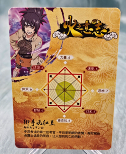 Naruto Doujin CCG Anko Mitarashi SC-LR-0011 Holo Foil Chinese Card - NM - Image 2