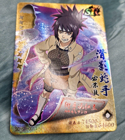 Naruto Doujin CCG Anko Mitarashi SC-LR-0011 Holo Foil Chinese Card - NM - Image 3