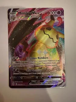 Pokemon Card Mimikyu VMAX 069/172 Brilliant Stars Near Mint - Image 3