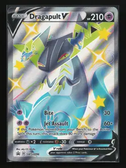 Dragapult V SWSH096 Promo SWSH: Sword & Shield Promo Cards Pokemon Card - Image 1