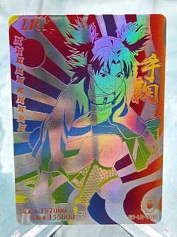 Naruto Doujin CCG Temari Nara SC-LR-0010 Holo Foil Chinese Card - NM - Image 1