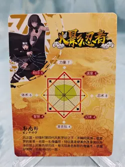 Naruto Doujin CCG kankuro HY08075 UR Textured Foil Chinese Card - NM - Image 2
