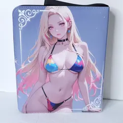 Marin Bikini Shorts Card Binder 3-Ring Anime Waifu Double Side Redemption Folder - Image 1