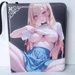 Marin Bikini Shorts Card Binder 3-Ring Anime Waifu Double Side Redemption Folder - Image 2