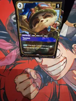 RiftBound League Of Legends TCG Teemo Promo Card English - Image 1