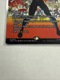 MTG Mystic Confluence 0012 Reg (Borderless) Marvel Eternal-Legal NM MAR - Image 2