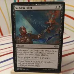 Magic the Gathering Sudden Edict Modern Horizons 2 x1 MTG Free Shipping! - Image 1