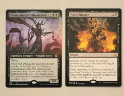 Vona's Hunger (RIX) & Drana, the last Bloodchief (ZNR) *Extended *foil - NM - Image 1