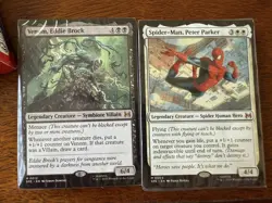 Magic The Gathering Disney MTG Marvel Spider-Man White &Venom Black Welcome Deck - Image 2