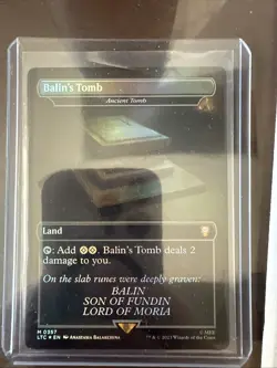 Magic The Gathering Lord Of The Rings Balin’s Tomb Foil 0357 - Image 1
