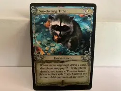 Smothering Tithe - Altered Art - - Commander - EDH - BL - Image 1