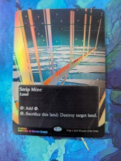 Strip Mine (0085) (Borderless) Edge of Eternities: Stellar Sights Foil - Image 1