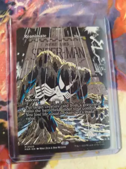 Reanimate - (Borderless) - Marvel's Spiderman (MAR) - MTG - Image 1