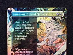 Summon: Primal Garuda (Borderless) FINAL FANTASY 360 NM FOIL - Image 2