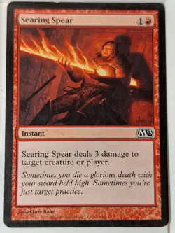 Searing Spear - Magic 2013 Core Set M13 - Magic the Gathering MT Nice! - Image 1