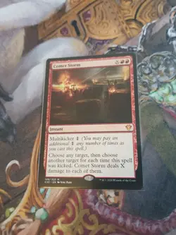 Comet Storm B MTG Commander - Played - - Image 1