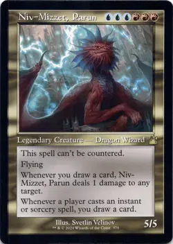 Niv-Mizzet, Parun (Retro Frame) Ravnica Remastered - Magic MTG NM - Image 1