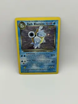 Pokemon TCG Dark Blastoise Legendary Collection Non-Holo Rare 4/110 HP - Image 1