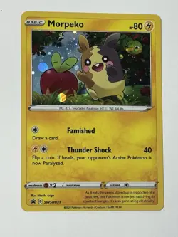 Pokemon TCG - Morpeko- 2020 - SWSH031 - Black Star Promo - Cosmo Holo - Image 1