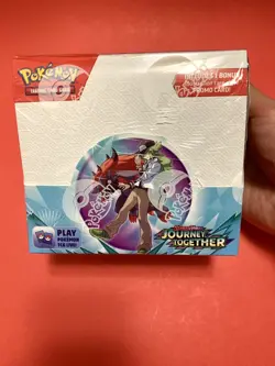 Pokemon TCG SV09 Journey Together Enhanced Booster Box Sealed New - Image 1