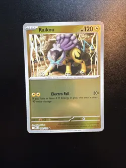 FREE SHIPPING Raikou 048/132 - Reverse Holo - Pokemon TCG: Mega Evolution - NM - Image 1