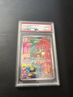 Sawsbuck IR PSA 10 Gem Mint 166/162 Pokemon Temporal Forces - Image 1