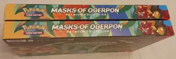 (2) Pokemon TCG Masks of Ogerpon Premium Collection Boxes (New-Sealed) - Image 4