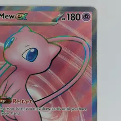 Mew Ex 193/165 Scarlet And Violet 151 Ultra Rare Nm Pokemon Tcg - Image 3