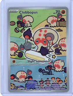 Pokemon Clobbopus - 207/191 - Surging Sparks - Illustration Rare - Near Mint - Image 1