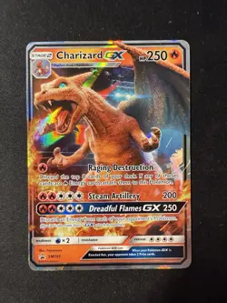 Pokemon TCG Charizard GX SM Black Star Promo SM195 Promo - Image 1